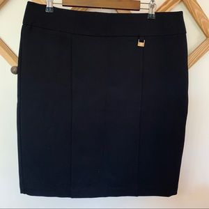Rafaella Sportwear Pull-On Black Skirt Size 14